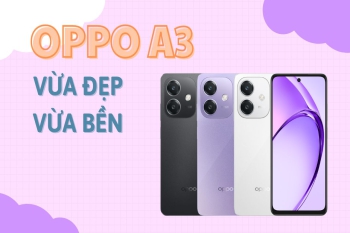 OPPO A3: Smartphone "chân ái" của giới trẻ, vừa học vừa chơi cực đã